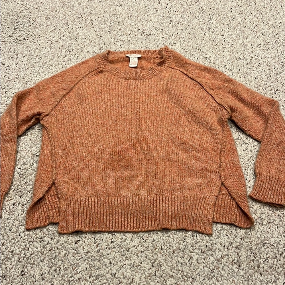 Women's Orange Sweater